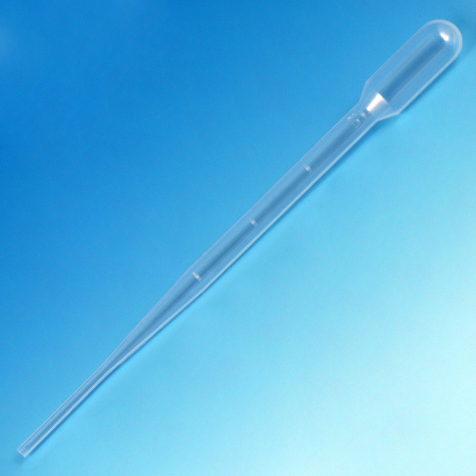 Globe Scientific Transfer Pipet, 5.0mL, Blood Bank, Graduated to 2mL, 155mm, STERILE, 20/Pack, 25 Packs/Unit Image