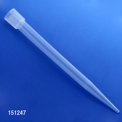 Globe Scientific Pipette Tip, 5000uL (5mL), Natural, for use with Biohit Proline & Eppendorf Research, 250/Bag Image