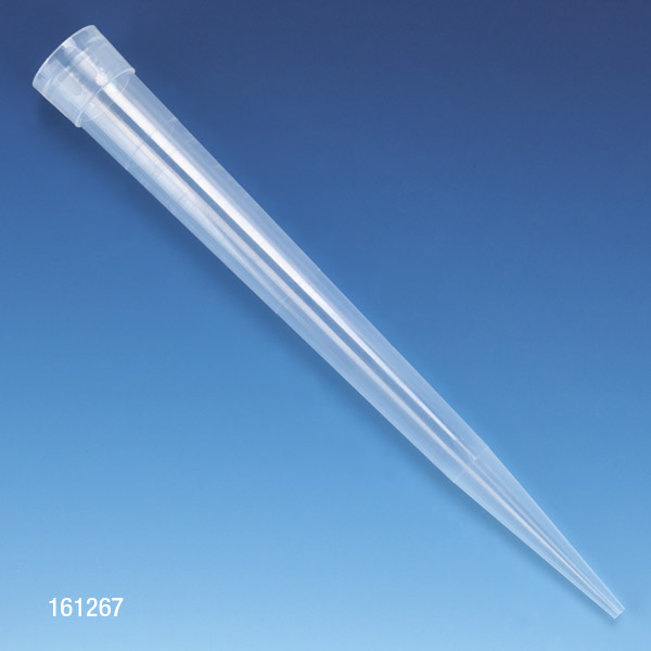 Globe Scientific Pipette Tip, 1000 - 10,000uL (1-10mL), Natural, for use with Diamond Advance Pipettors, 50/Bag Image