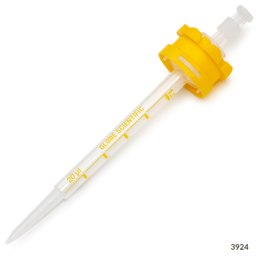 Globe Scientific RV-Pette PRO Dispenser Tip for Repeat Volume Pipettors, 1.0mL Image