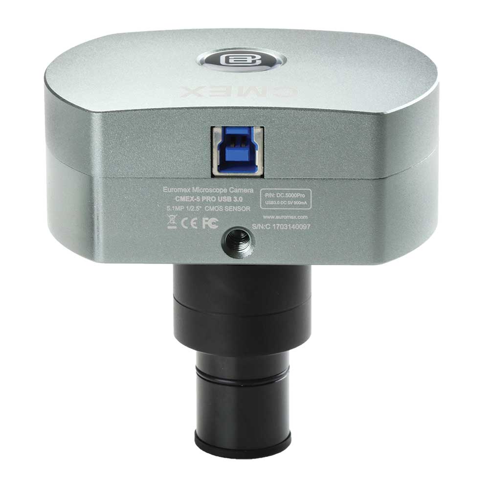 Globe Scientific CMEX-5 Pro, 5.0MP digital USB-3 camera with 1/2.5 inch CMOS sensor Image