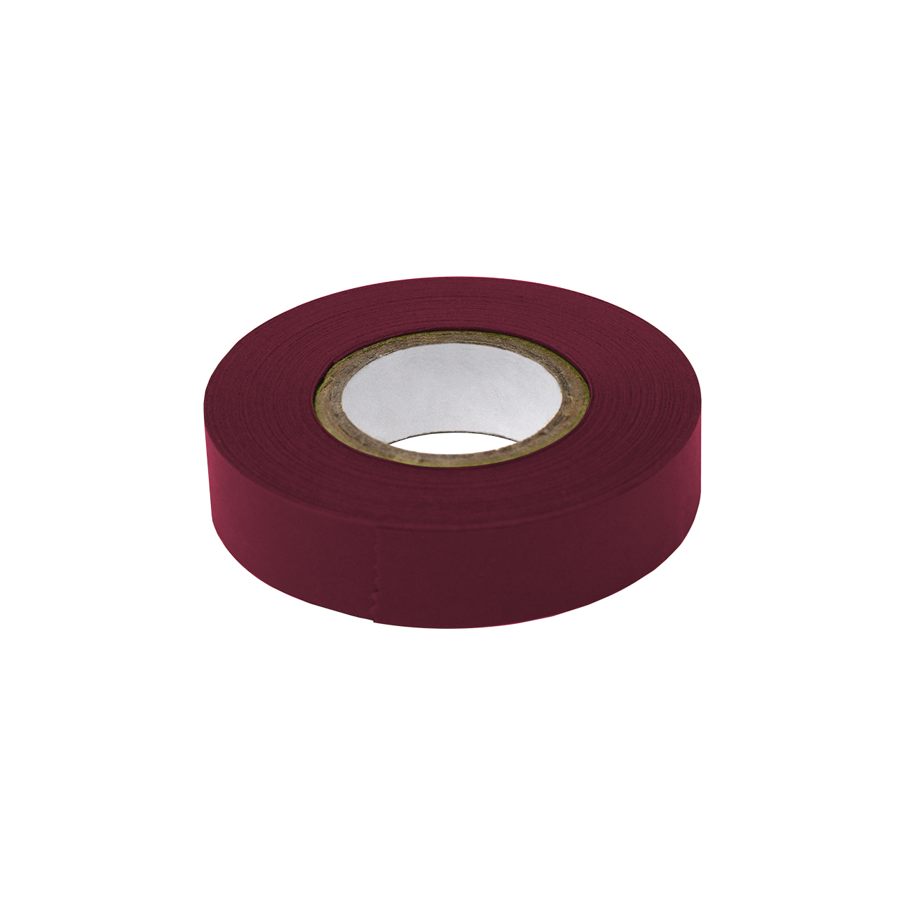 Globe Scientific Labeling Tape, 1/2" x 500" per Roll, 6 Rolls/Box, Maroon Image