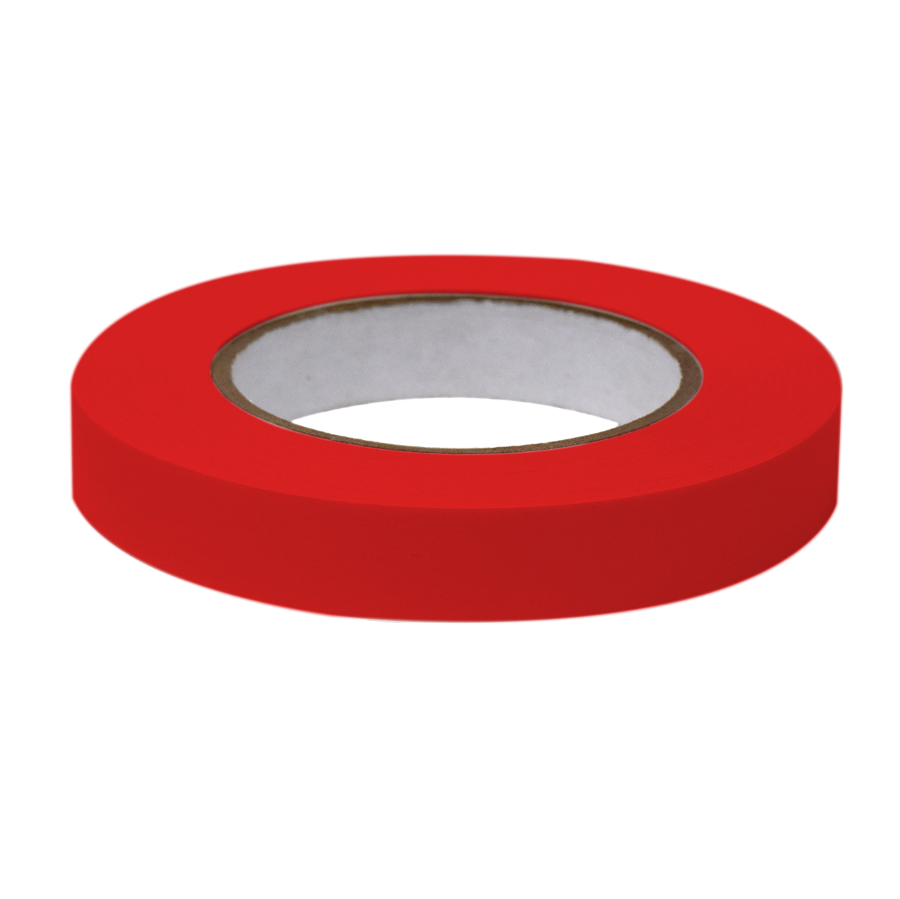 Globe Scientific Labeling Tape, 3/4" x 60yd per Roll, 4 Rolls/Case, Red  Image