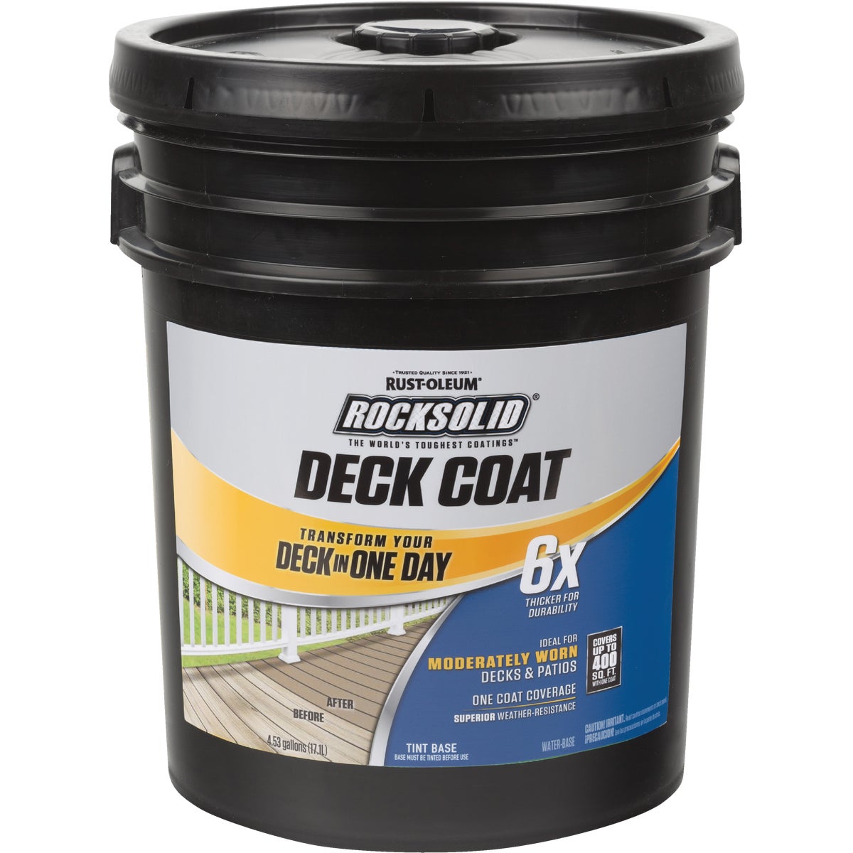 300123 Rust-Oleum RockSolid Tint Base Deck Coat 300123, coating, deck, dock