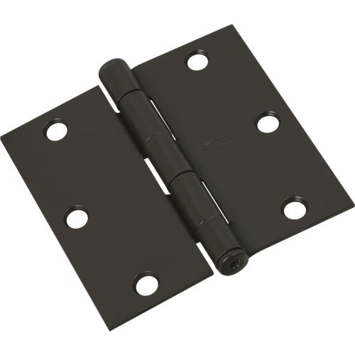 N830320 National Square Door Hinge 3-Pack