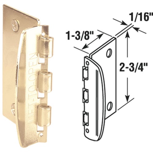 U 9887 Defender Security Flip Action Door Privacy Lock