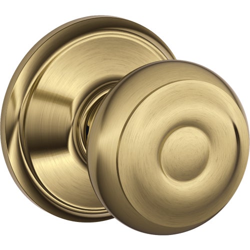 F10GEO609 Schlage Georgian Hall & Closet Knob Box Pack