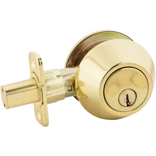 D101SC CP Steel Pro Single-Cylinder Deadbolt