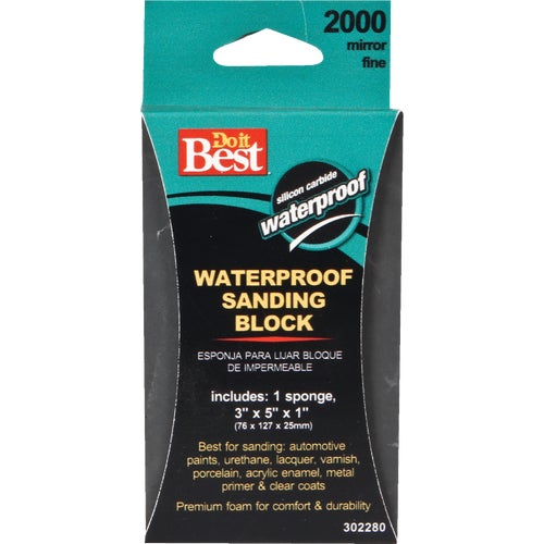 8333004 Do it Best Waterproof Sanding Sponge