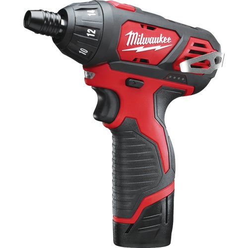 2401-22 Milwaukee M12 Compact Lithium-Ion Cordless Screwdriver Kit