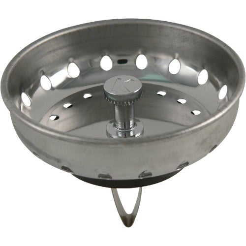 K22050 Keeney Stainless Steel Basket Strainer Stopper