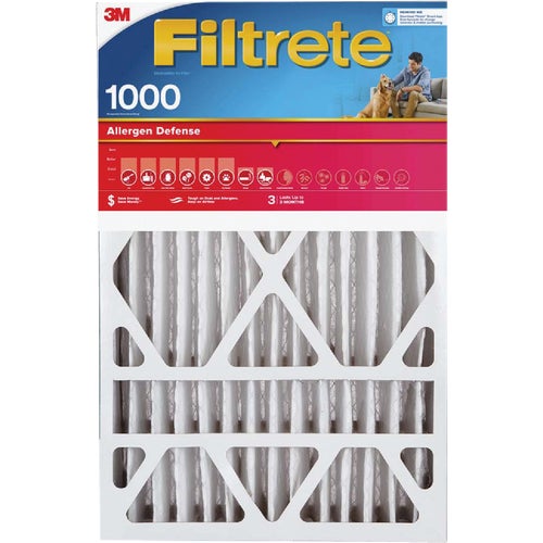 NADP01-4IN-4 3M Filtrete Allergen Defense Deep Pleat Furnace Filter