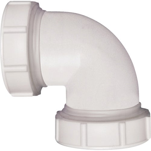 47WK Plastic 90 degrees Double Slip-joint Coupling Elbow