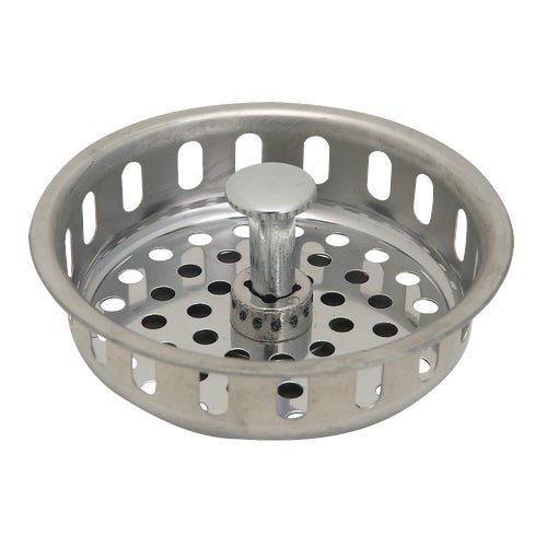 K22025 Do it Stainless Steel Basket Strainer Stopper Adjustable Post