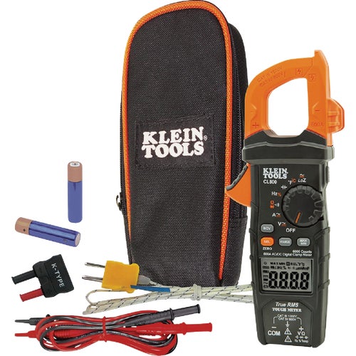 CL800 Klein AC/DC Auto-Ranging Clamp Meter