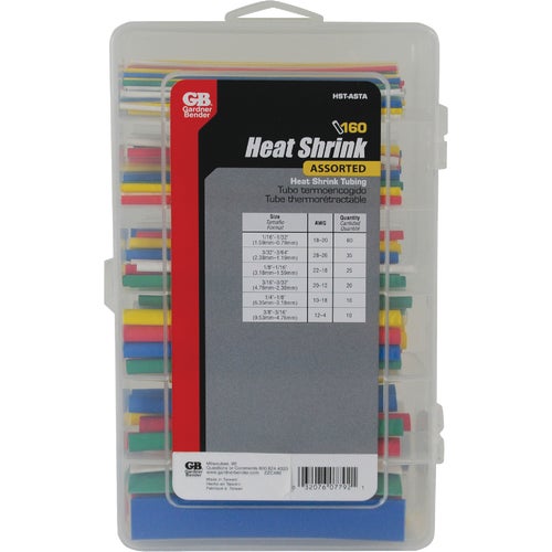 HST-ASTA Gardner Bender Thin-Wall Contractor Pack Heat Shrink Tubing