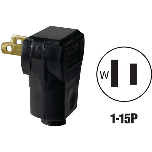 010-101AN-00W Leviton Angle Cord Plug