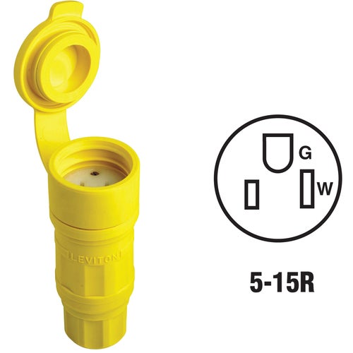 263-15W47-000 Leviton Wetguard Cord Connector