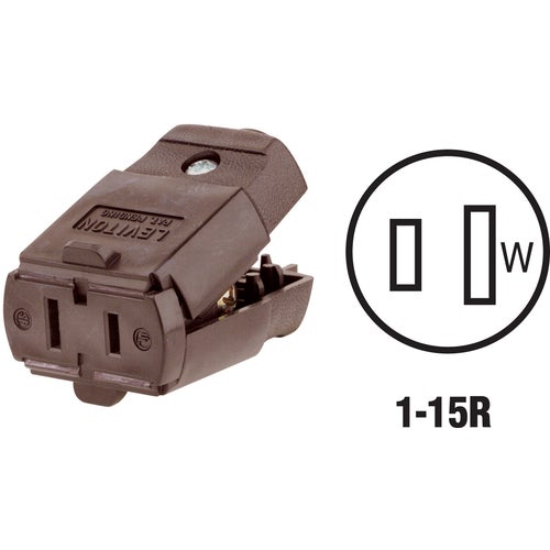 015-102-P Leviton Hinged Cord Connector