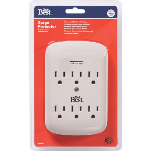 LA-9A-2 Do it Best Surge Protector Tap