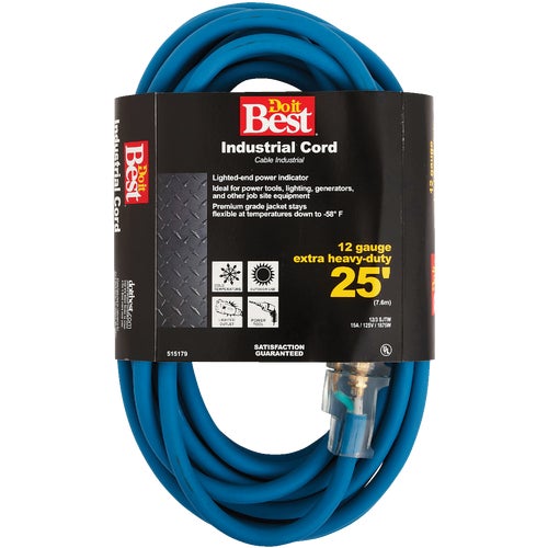 RL-JTW123-100-BL Do it Best 12/3 Industrial Outdoor Extension Cord