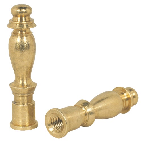 70130 Westinghouse 2 In. Brass Lamp Finial