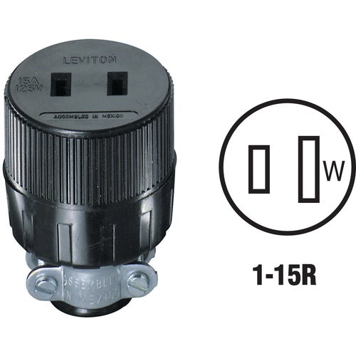 001-00617-000 Leviton Round Cord Connector