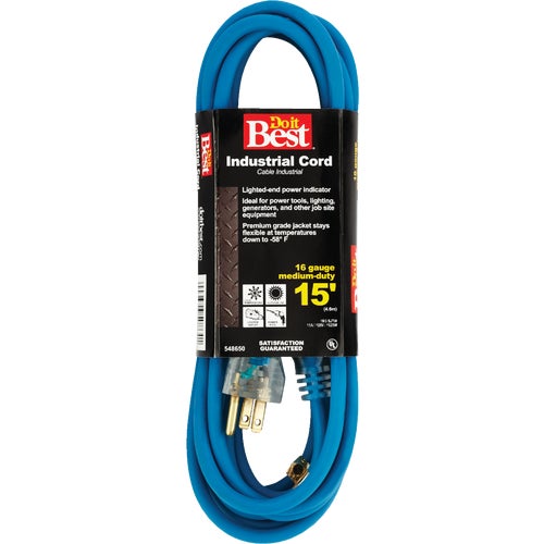 RL-JTW163-100-BL Do it Best 16/3 Industrial Outdoor Extension Cord