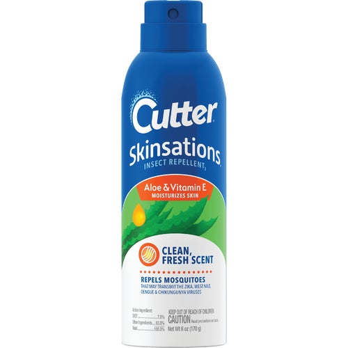 HG-54010 Cutter Skinsations Insect Repellent