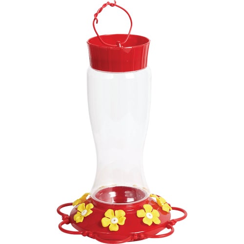 HF208 Best Garden 30 Oz. Plastic Hummingbird Feeder