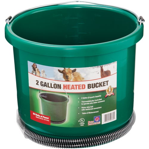 HB-60 Farm Innovators 2 Gal. Heated Bucket