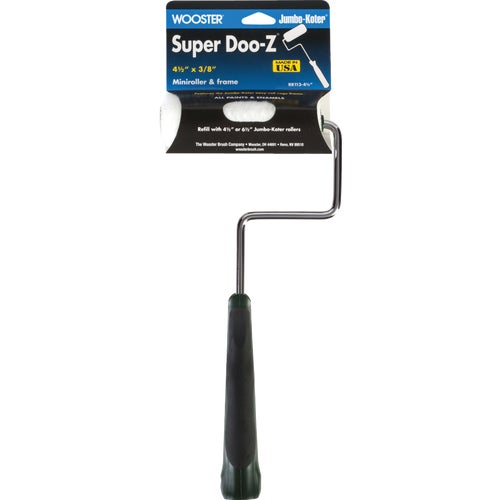 RR113-4 1/2 Wooster Super Doo-Z Mini Woven Paint Roller Cover & Frame