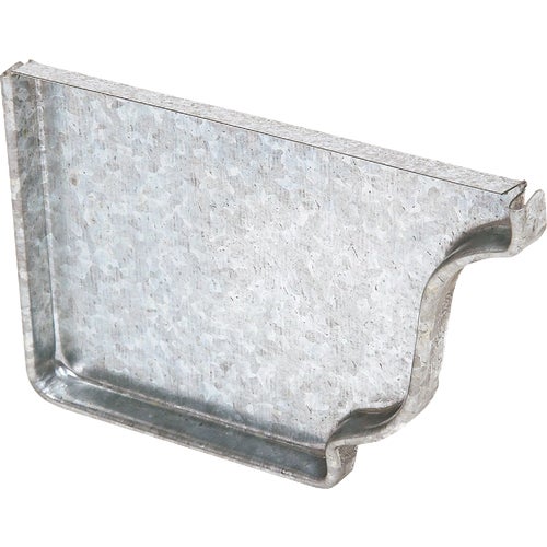 15206 Amerimax 4 In. Galvanized Right Gutter End Cap