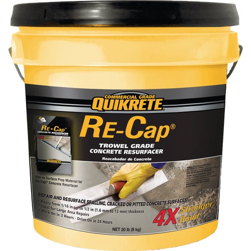 113146 Quikrete Re-Cap Trowel Grade Concrete Resurfacer