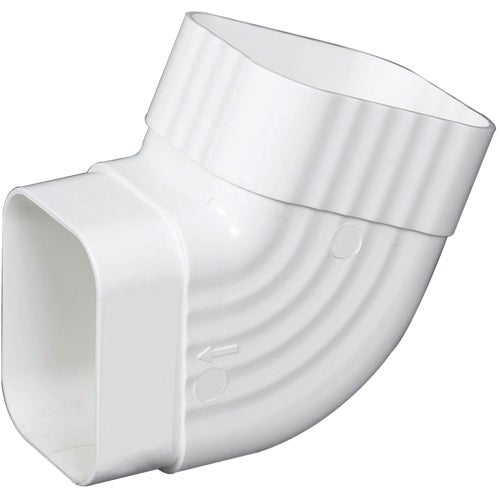 M0628 Amerimax Vinyl Side Downspout Elbow