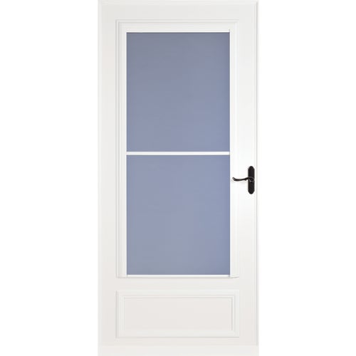 83085031 Larson Screenaway Lifestyle Mid View DuraTech Storm Door