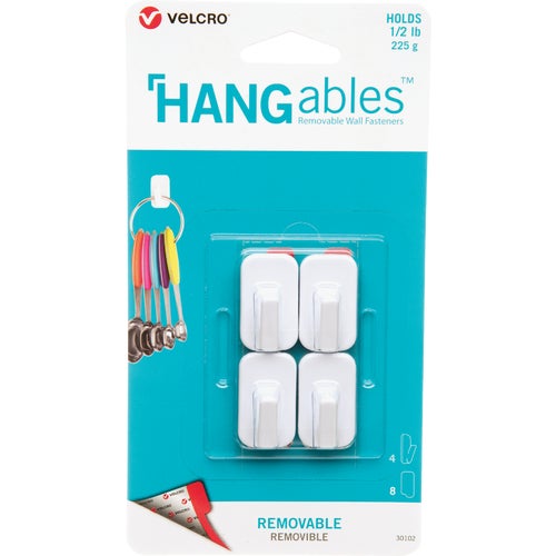 VEL-30102-USA VELCRO Brand Hangables Adhesive Backing Hook & Loop Hook