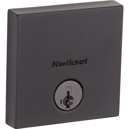 258 SQT 514 SMT CP K4 Kwikset Signature Series Downtown Single Cylinder Deadbolt