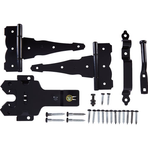 N109-308 National Deluxe Latches Decorative T-Hinge Gate Kit