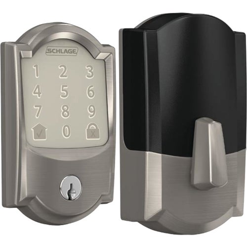 BE489WB V CAM 619 Schlage Encode WiFi Enabled Single Cylinder Electronic Deadbolt