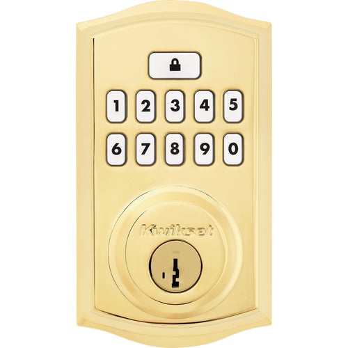 9260 TRL L03 SMT CP Kwikset Signature Series Traditional SmartCode Electronic Deadbolt