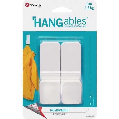 VEL-30138-USA VELCRO Brand Hangables Adhesive Backing Hook & Loop Hook