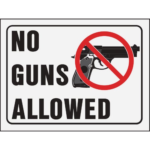 20691 Hy-Ko No Guns Allowed Signs