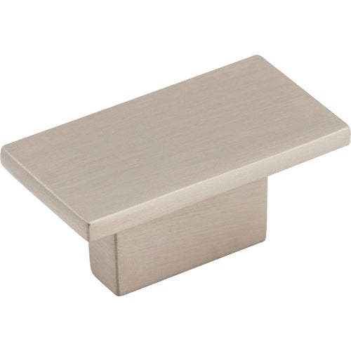 81021SN Hardware Resources Jeffrey Alexander Mirada Rectangle Cabinet Knob