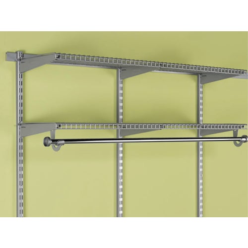 FG3H9200TITNM Rubbermaid Configurations 2-Shelf Kit with Clothes Rod