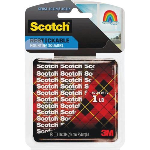 R100 Scotch Reusable Mounting Tabs