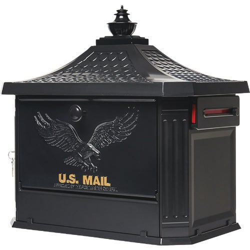 HM200BAM Gibraltar Hamilton Locking Post Mount Mailbox