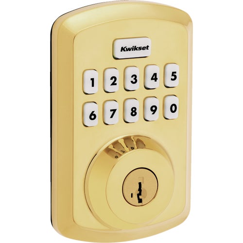 992500-001 Kwikset Powerbolt 250 10-Button Keypad Electronic Deadbolt Lock