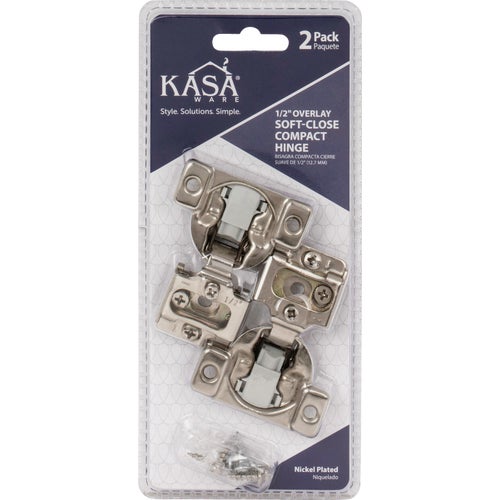 KFHCS012-B-2 Hardware Resources KasaWare Overlay Soft Close Hinge