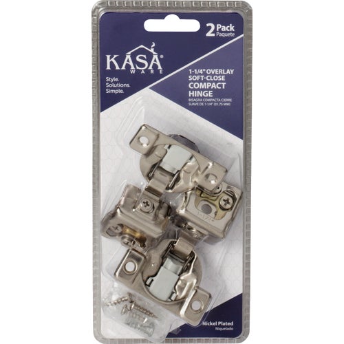 KFHCS114-B-2 Hardware Resources KasaWare Overlay Soft Close Hinge